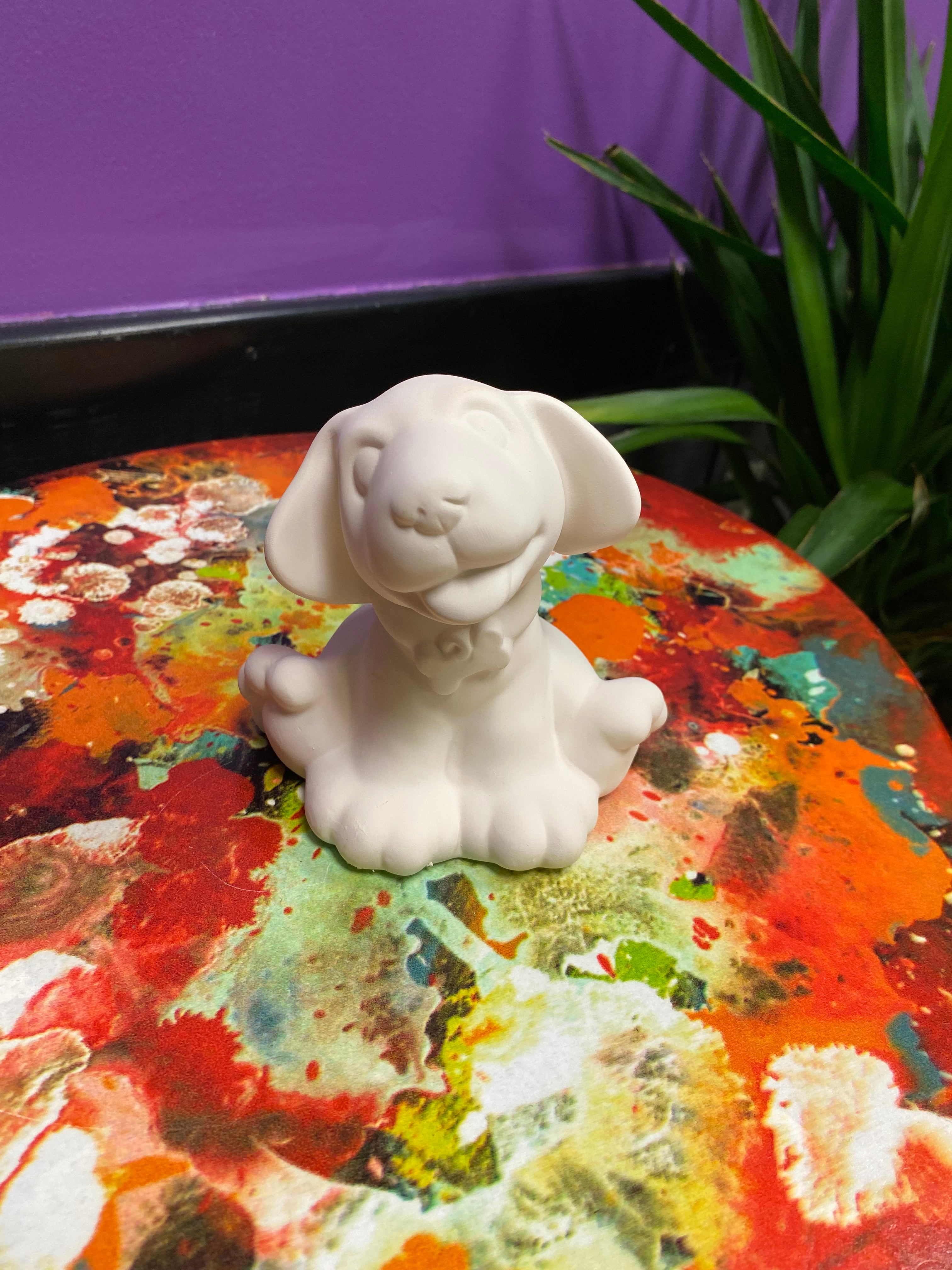 Sitting Dog The Potter's Delight