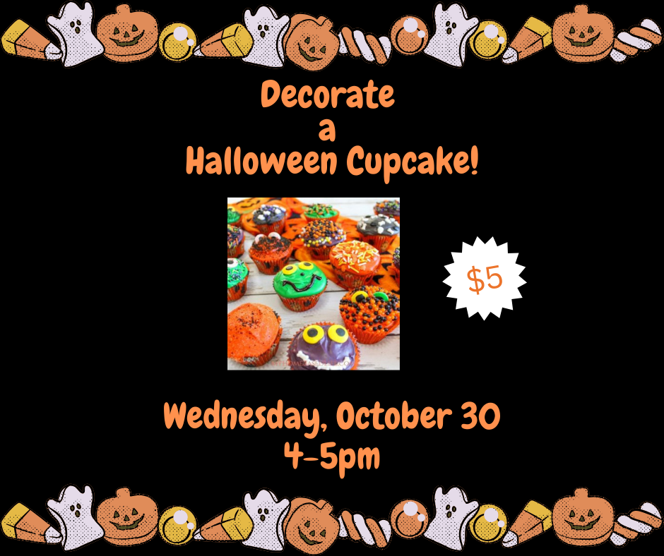 Decorate a Halloween Cupcake